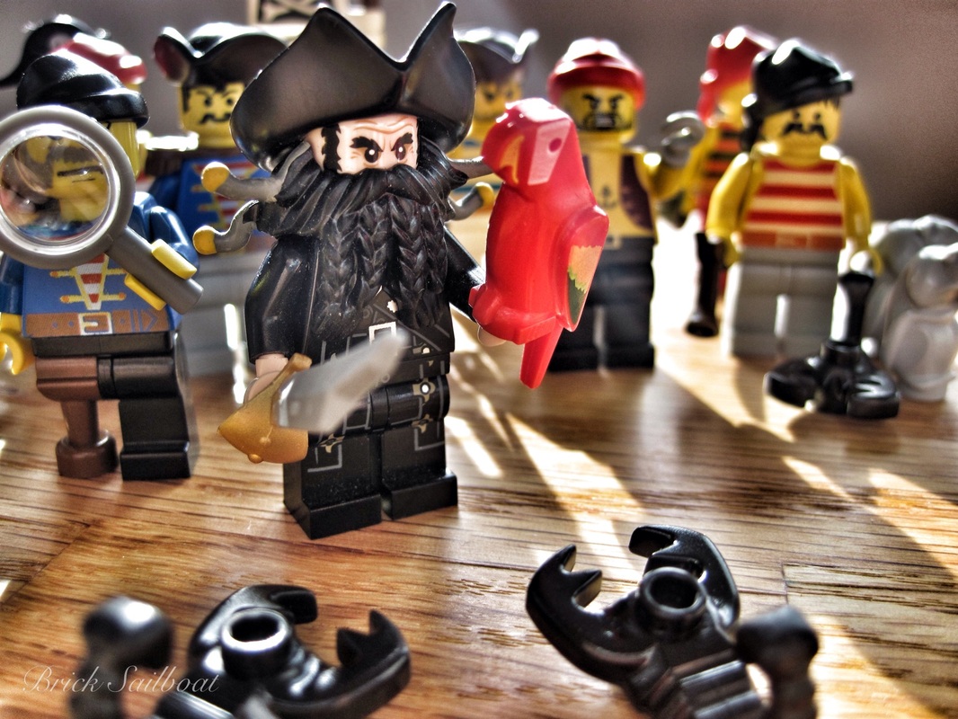 The pirate captain discovers he has visitors on his ship