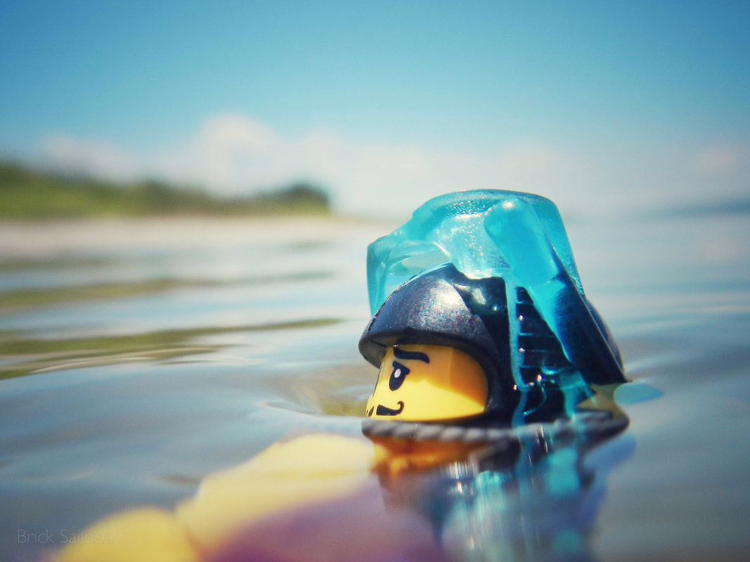 A LEGO pirate scuba day on the East Coast