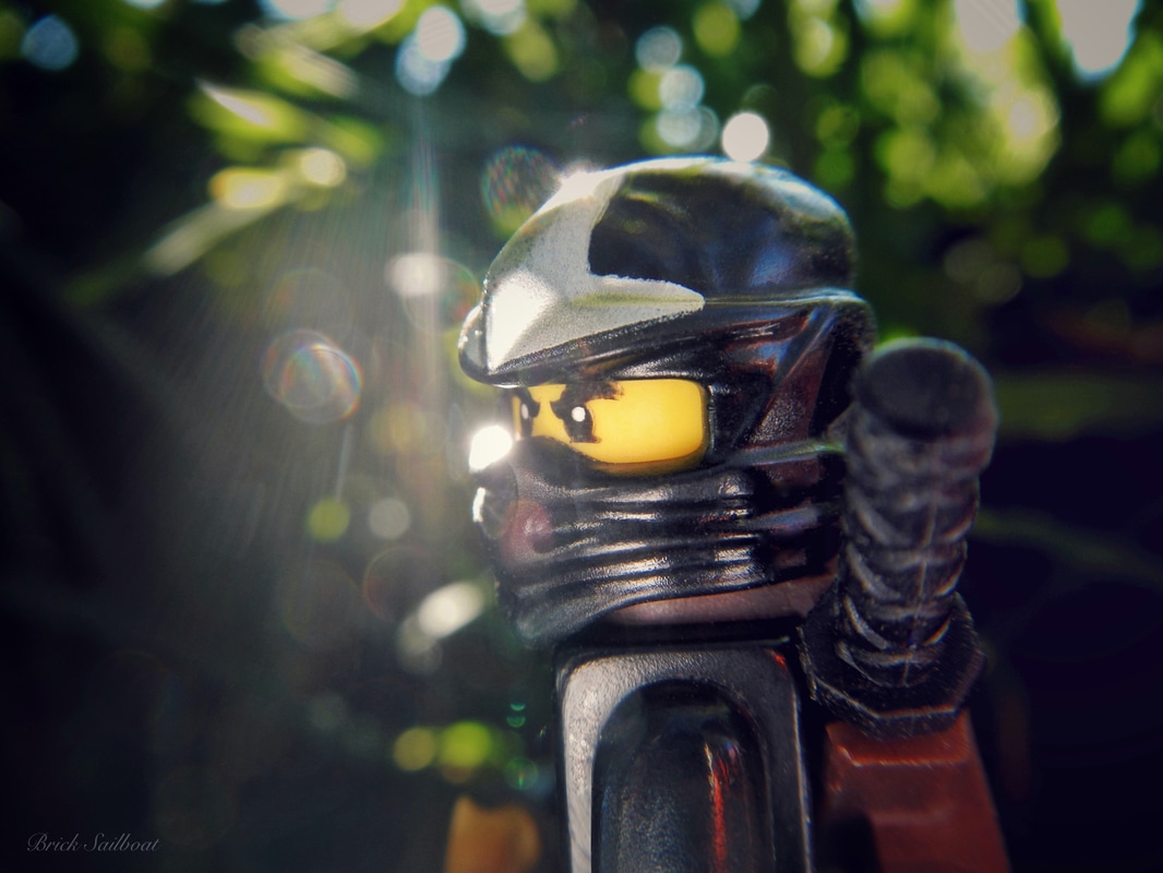 LEGO Ninja in the forest